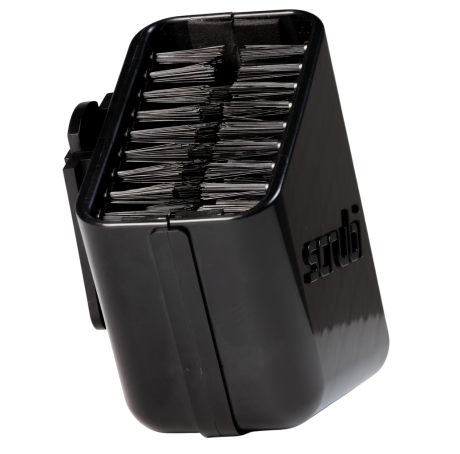 Scrubi golf club cleaner featuring durable bristles for effective club cleaning on the course.